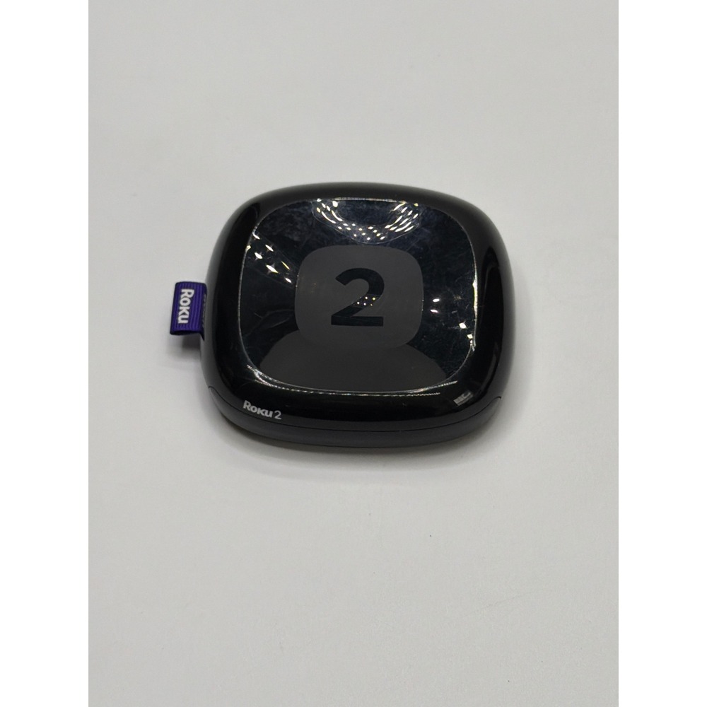 Roku 2 Streaming Media Player 2720X Black with Remote and Power Adapter 1080p HD